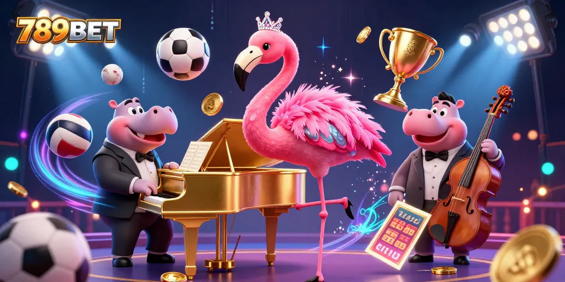 Join the action at 789BET, where flamingos and hippos set the tone for an exciting betting adventure!