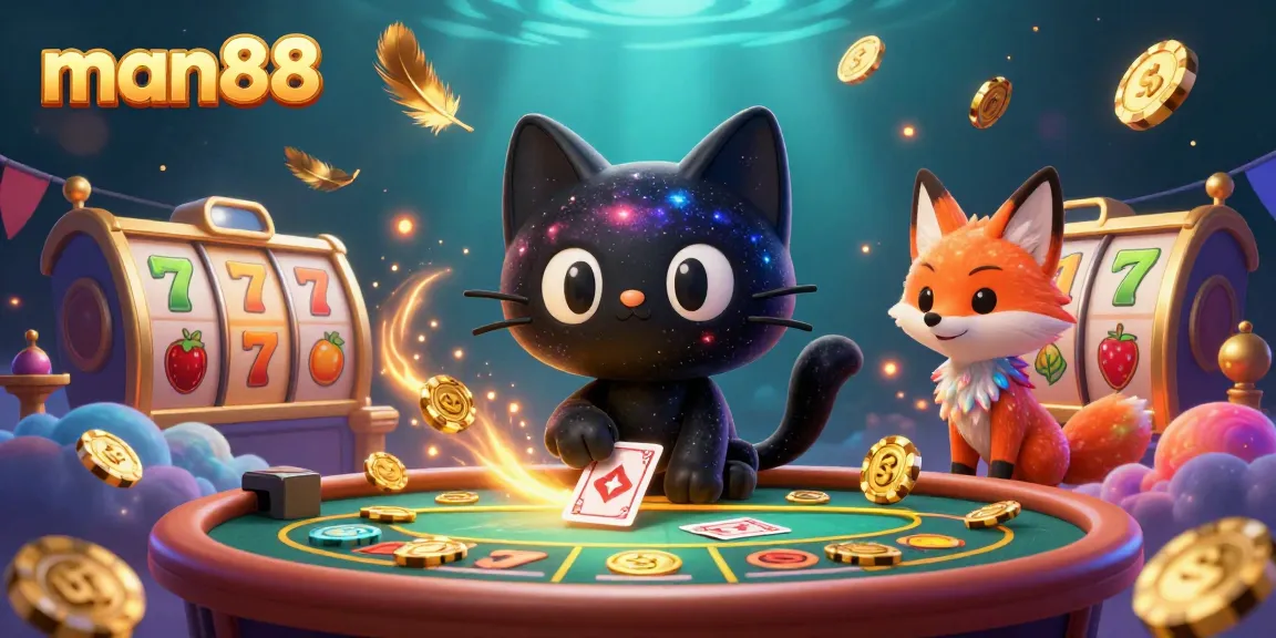 Experience thrilling gameplay at man88 with cosmic slot adventures featuring vibrant characters and dynamic elements.