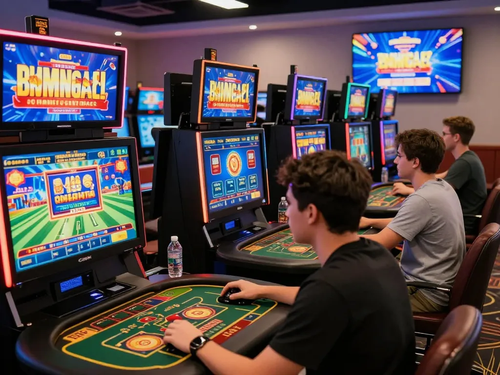 Exciting gameplay at 789club showcasing diverse casino games and vibrant atmosphere