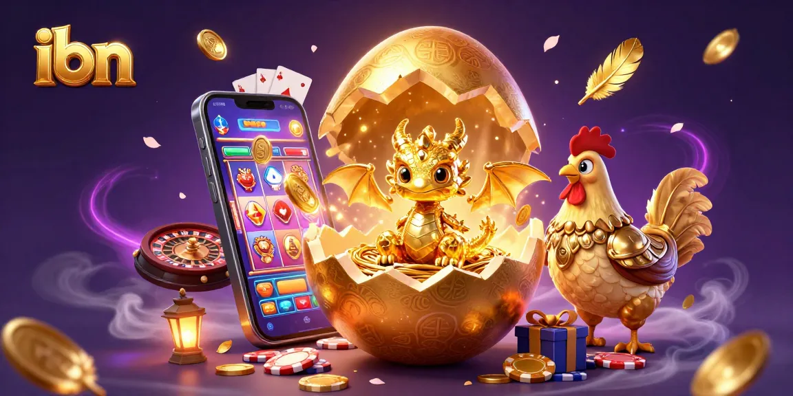Experience thrilling wins with ibn's vibrant 3D golden dragon-themed casino adventure.