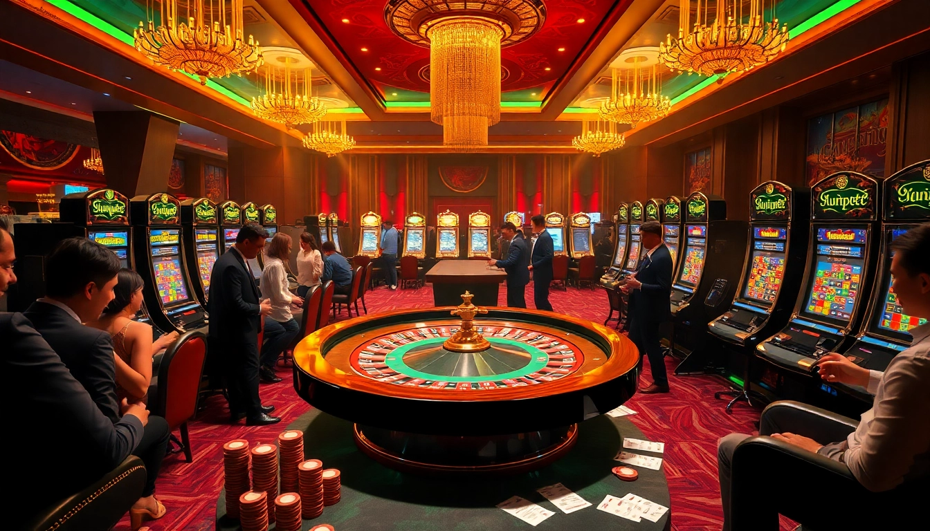Experience the excitement of kuwin789 with vibrant casino games and professional gambling atmosphere.