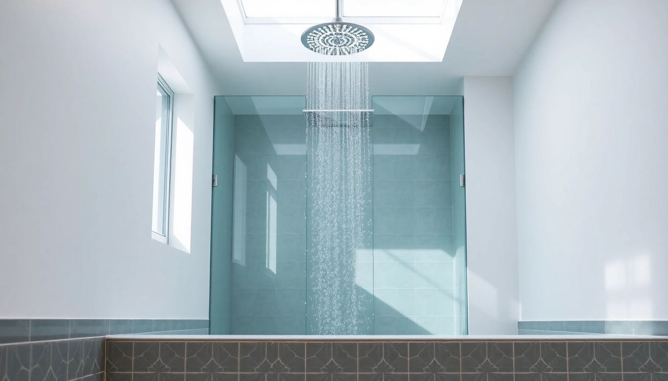 Transform your bathroom with elegant showers that blend luxury and style in a serene setting.