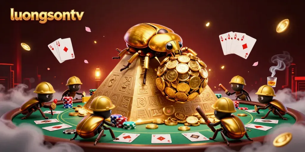 Experience thrilling live football on luongsontv while surrounded by dynamic casino elements.