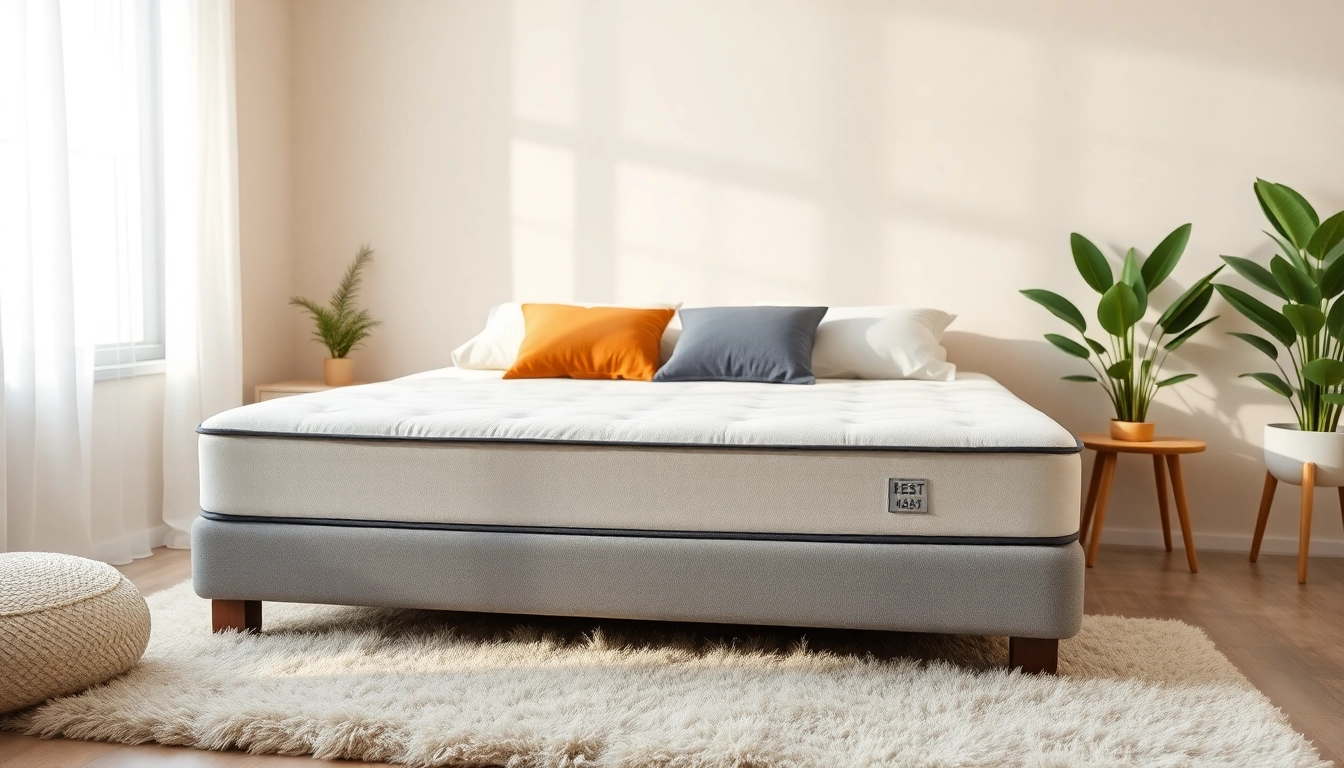 Showcase of the best memory foam mattress with plush bedding in a cozy, inviting bedroom.