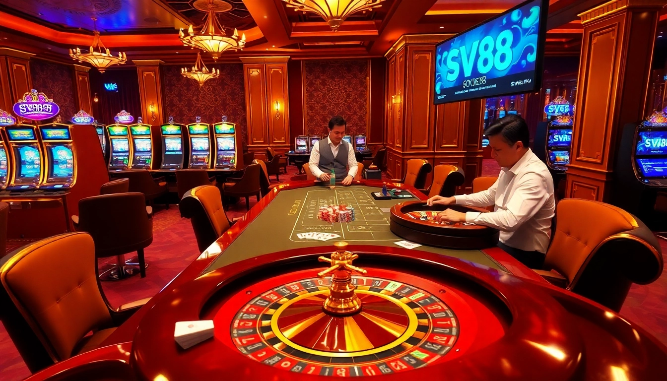 Experience the thrill at SV88 casino with exciting card games and betting at sv88s.pro.