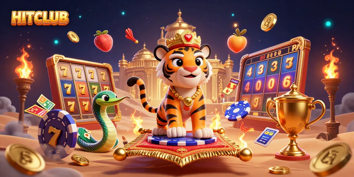 Spin the reels with HITCLUB's captivating slot experience featuring vibrant game elements.