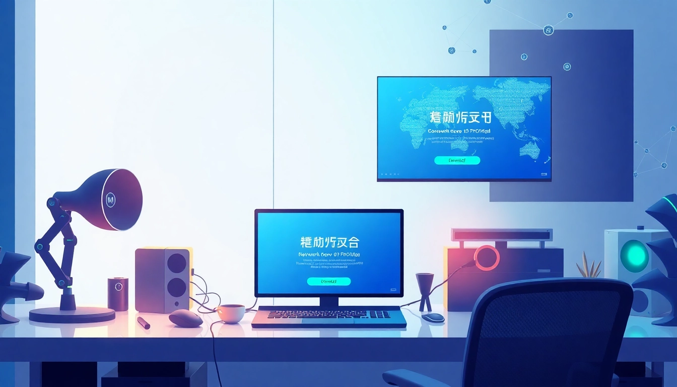 快连下载 - 专业工作区，展示先进的网络解决方案与连接工具。