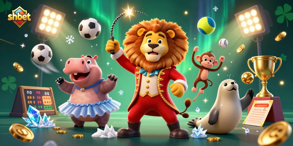 Experience thrilling action at shbet with dynamic visuals of casino characters and gaming elements.